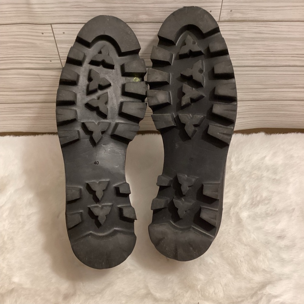 Women’s H&M Y2K Fashionable Chunky Loafers Size 8.5 - Picture 7 of 9